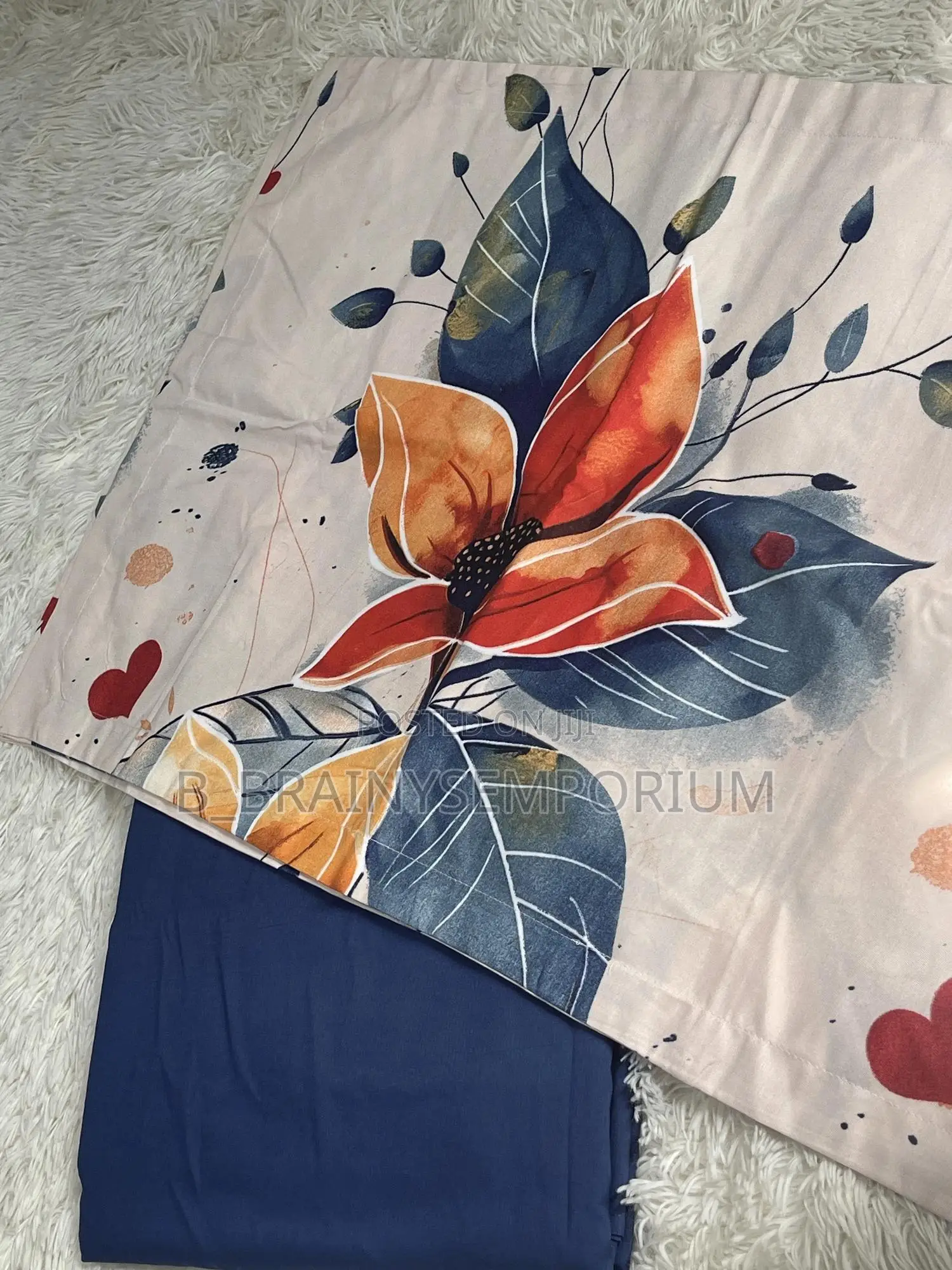 1 Plain Bedsheet + 4 Pillow Cases for All Bed Sizes