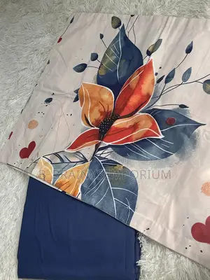 1 Plain Bedsheet + 4 Pillow Cases for All Bed Sizes