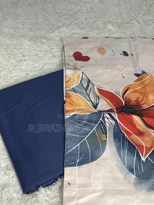 1 Plain Bedsheet + 4 Pillow Cases for All Bed Sizes