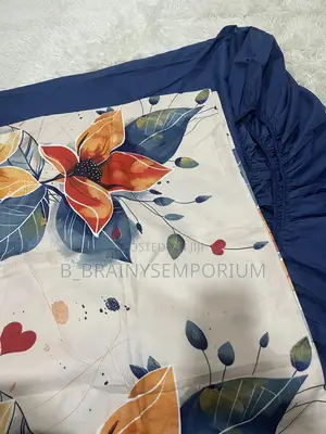 1 Plain Bedsheet + 4 Pillow Cases for All Bed Sizes