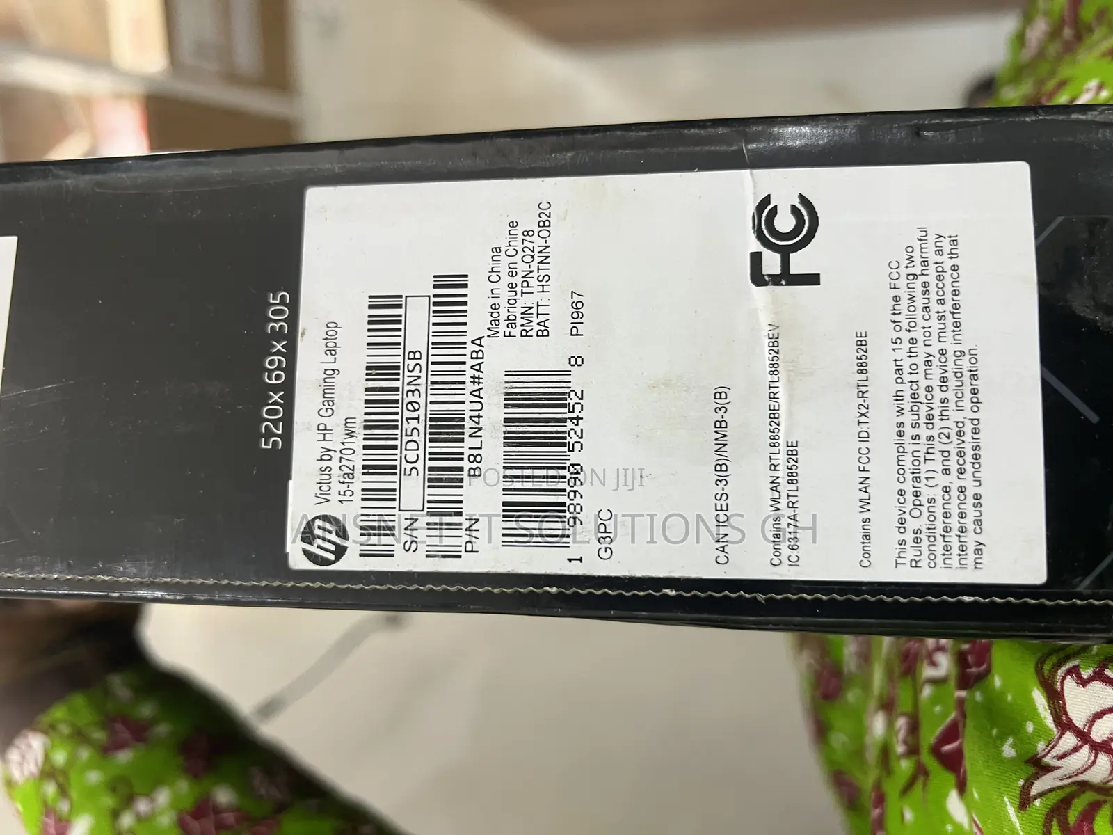 New Laptop HP Victus 15 32GB Intel Core i5 SSD 512GB
