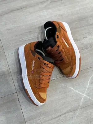 Authentic Reebok Classic Brown/White Available
