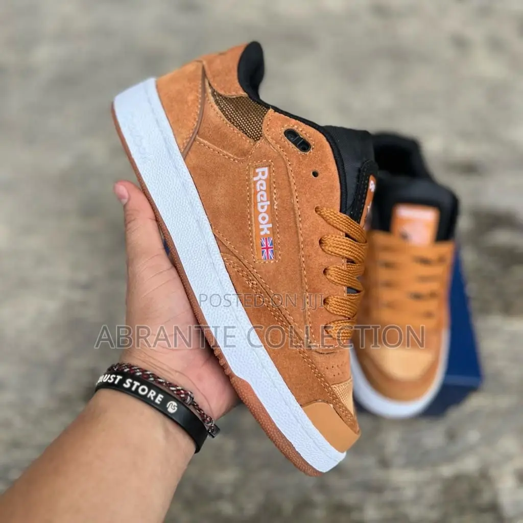 Authentic Reebok Classic Brown/White Available