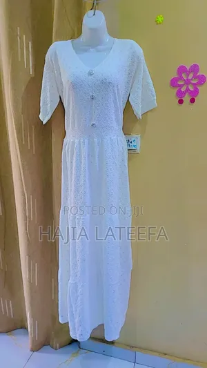 Gorgeous Cotton Net Lace Dress