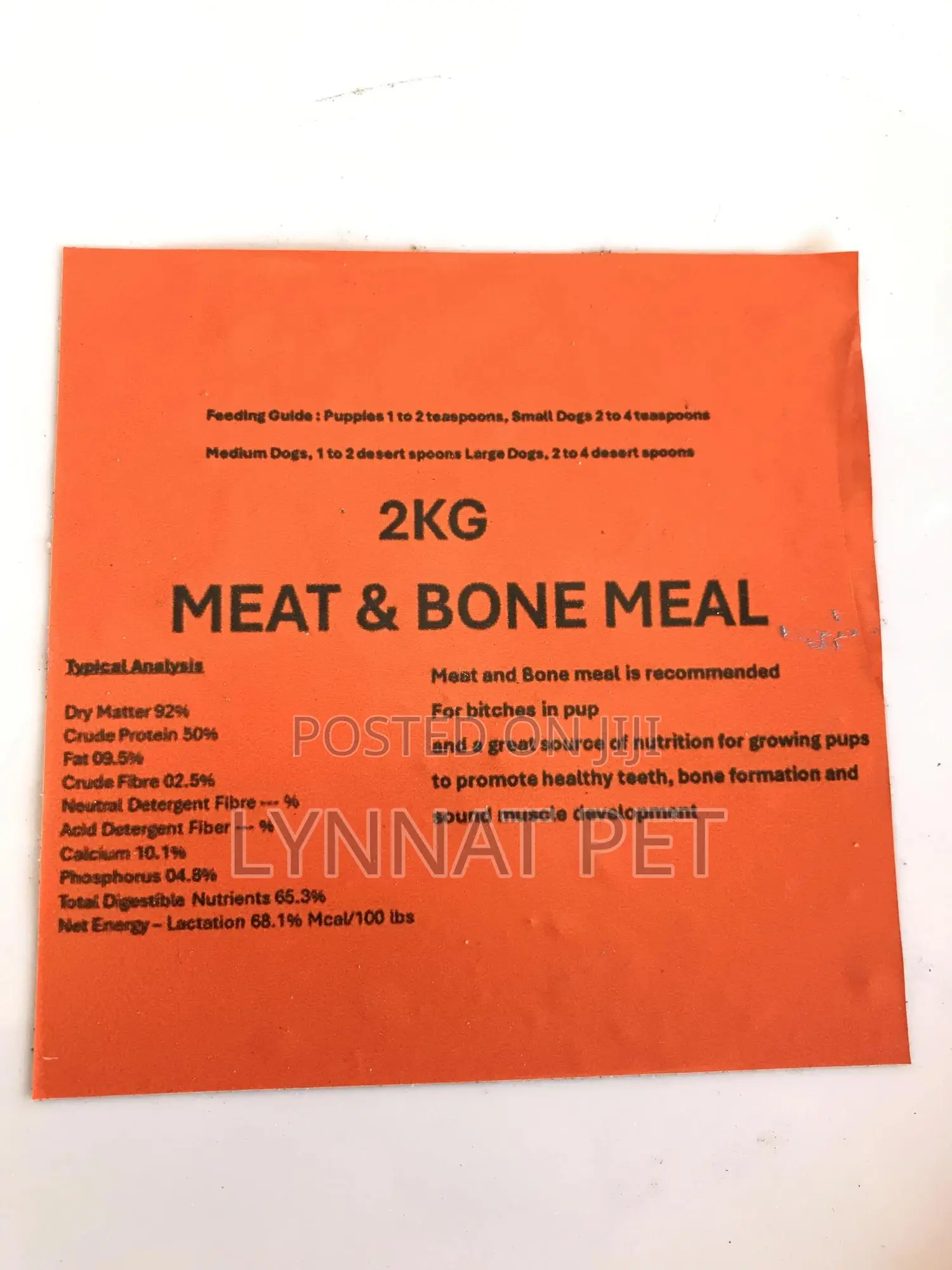 Meat and Bone Meal ( Calcium Protein for Dogs )