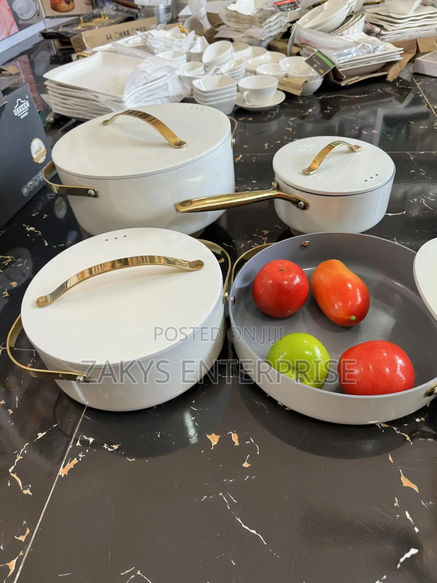 High Quality Ceramic Cookware 8pcs