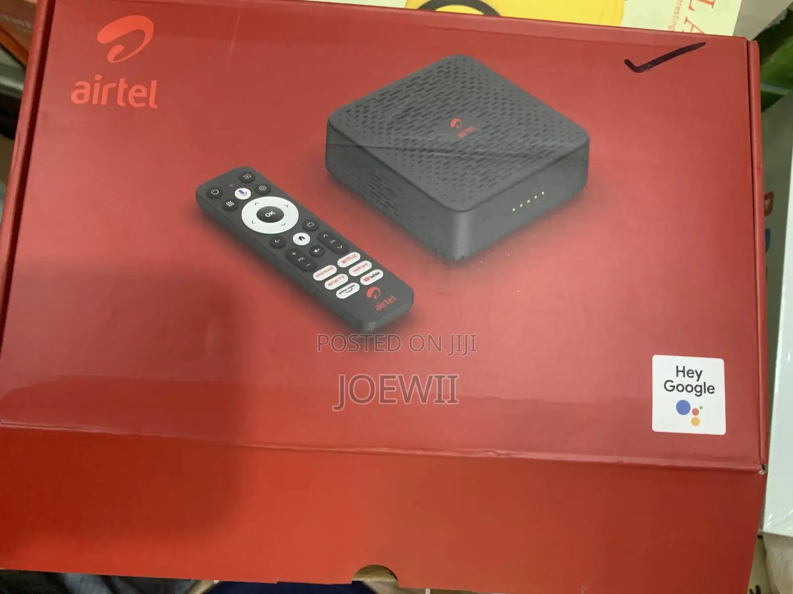 Airtel Smart Androids Tv Box Wit Inbuilt Router