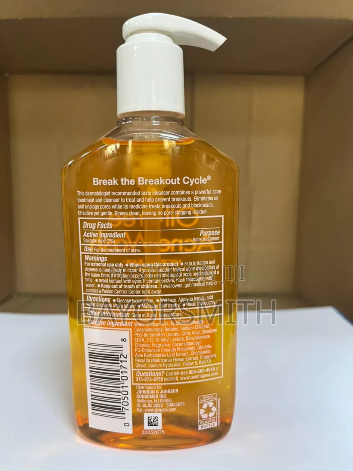 Neutrogena Oil Free Acne Wash