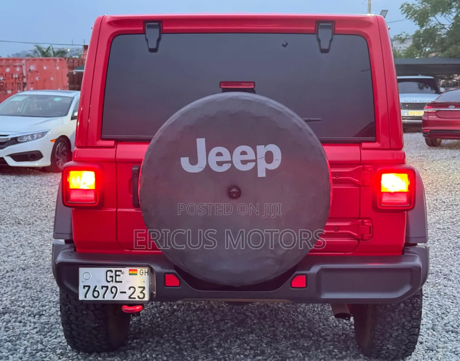 Jeep Wrangler Rubicon 2022 Red