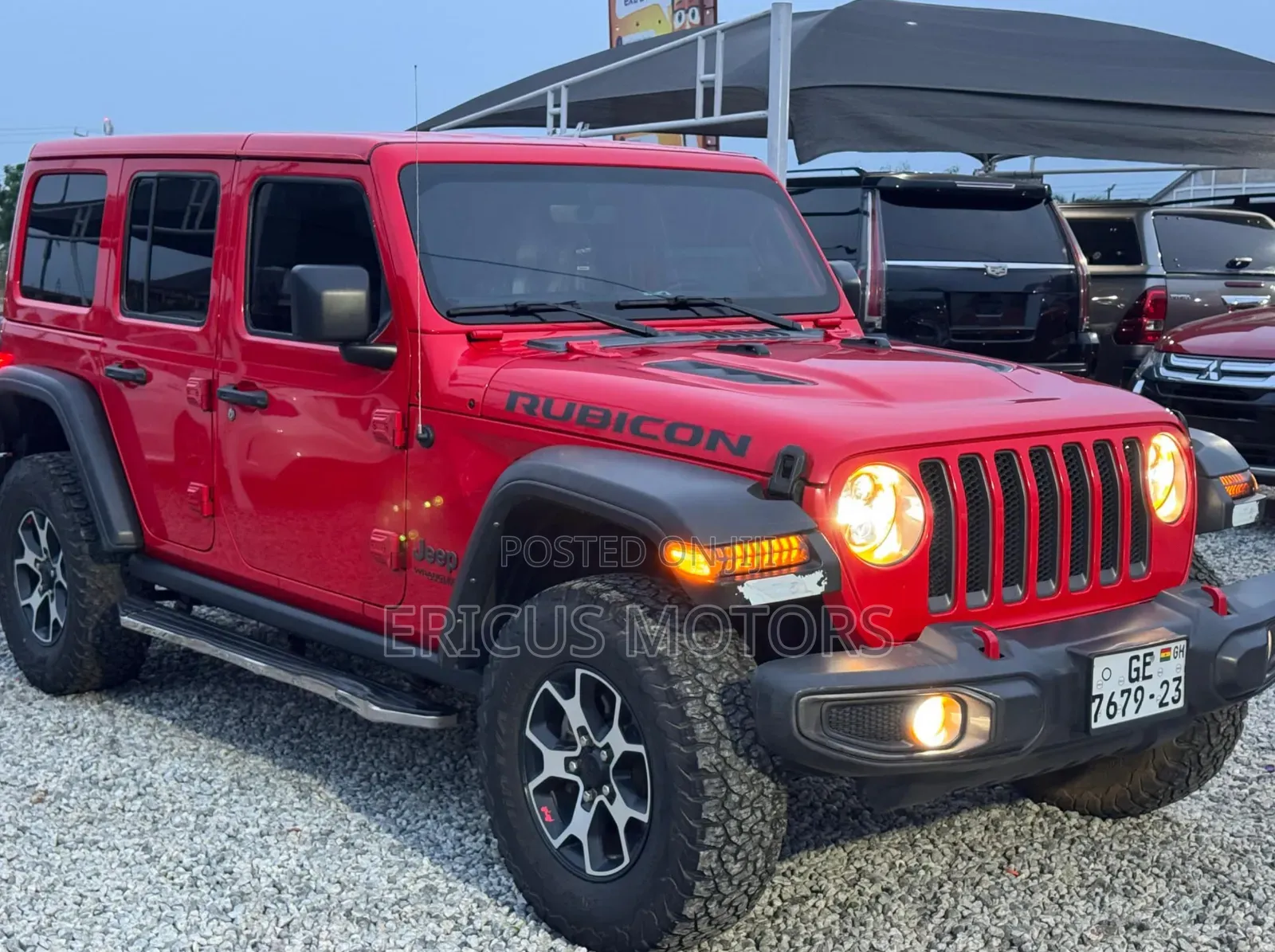 Jeep Wrangler Rubicon 2022 Red
