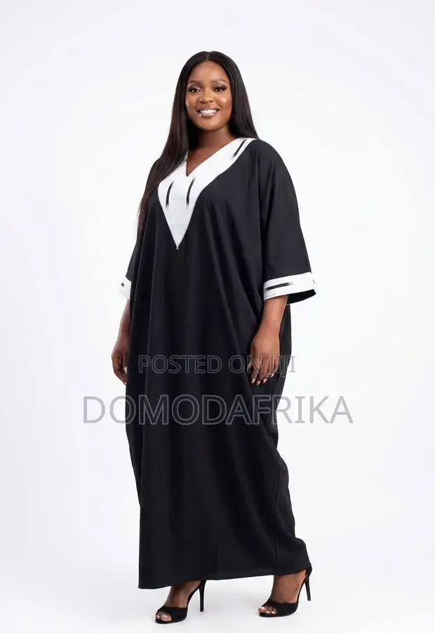 Black Boubou Dress for Funerals for sale - DOMODAFRIKA  Price: GH 240 on  Jiji.com.gh [Achimota]