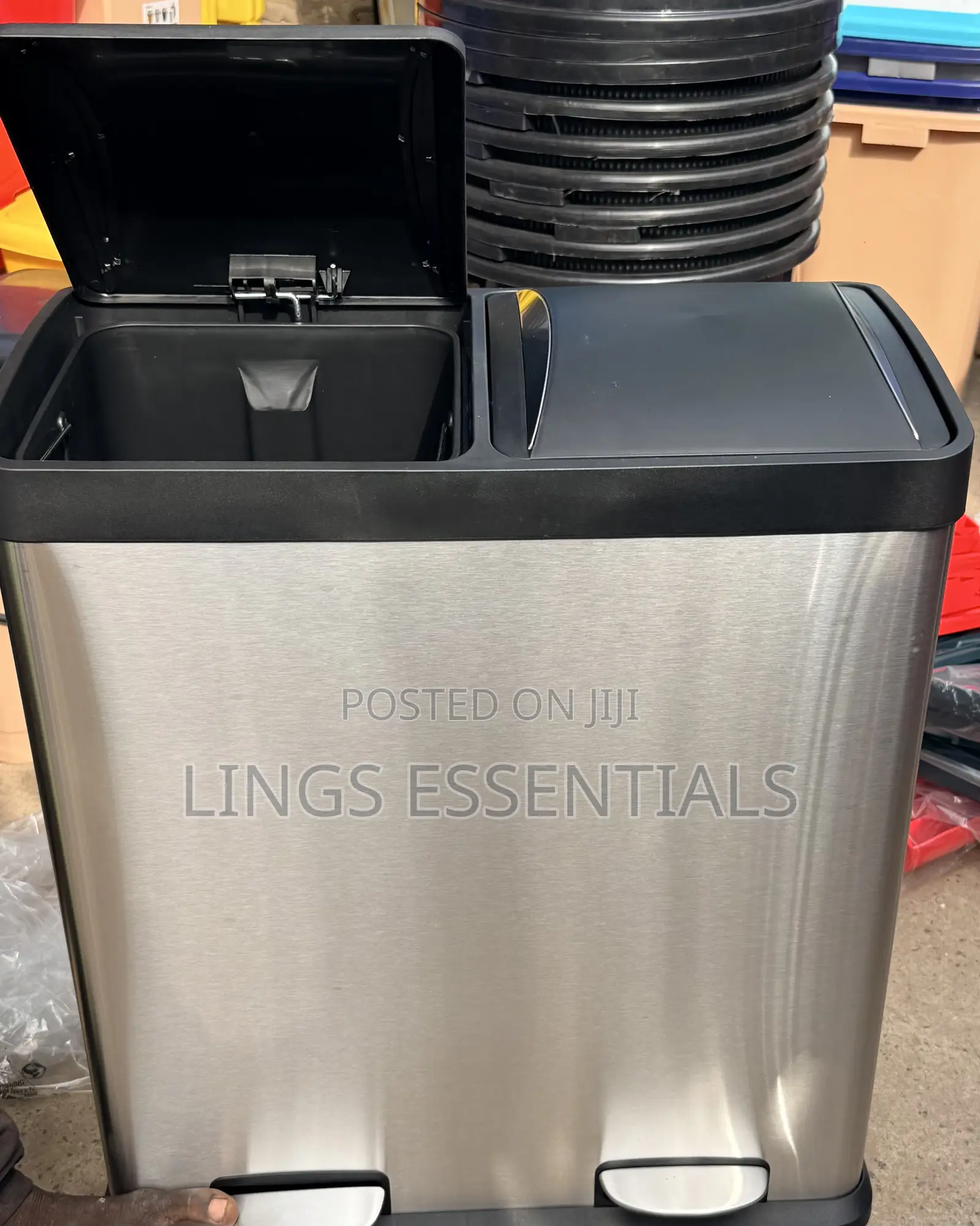 60ltr Compartment Dustbin