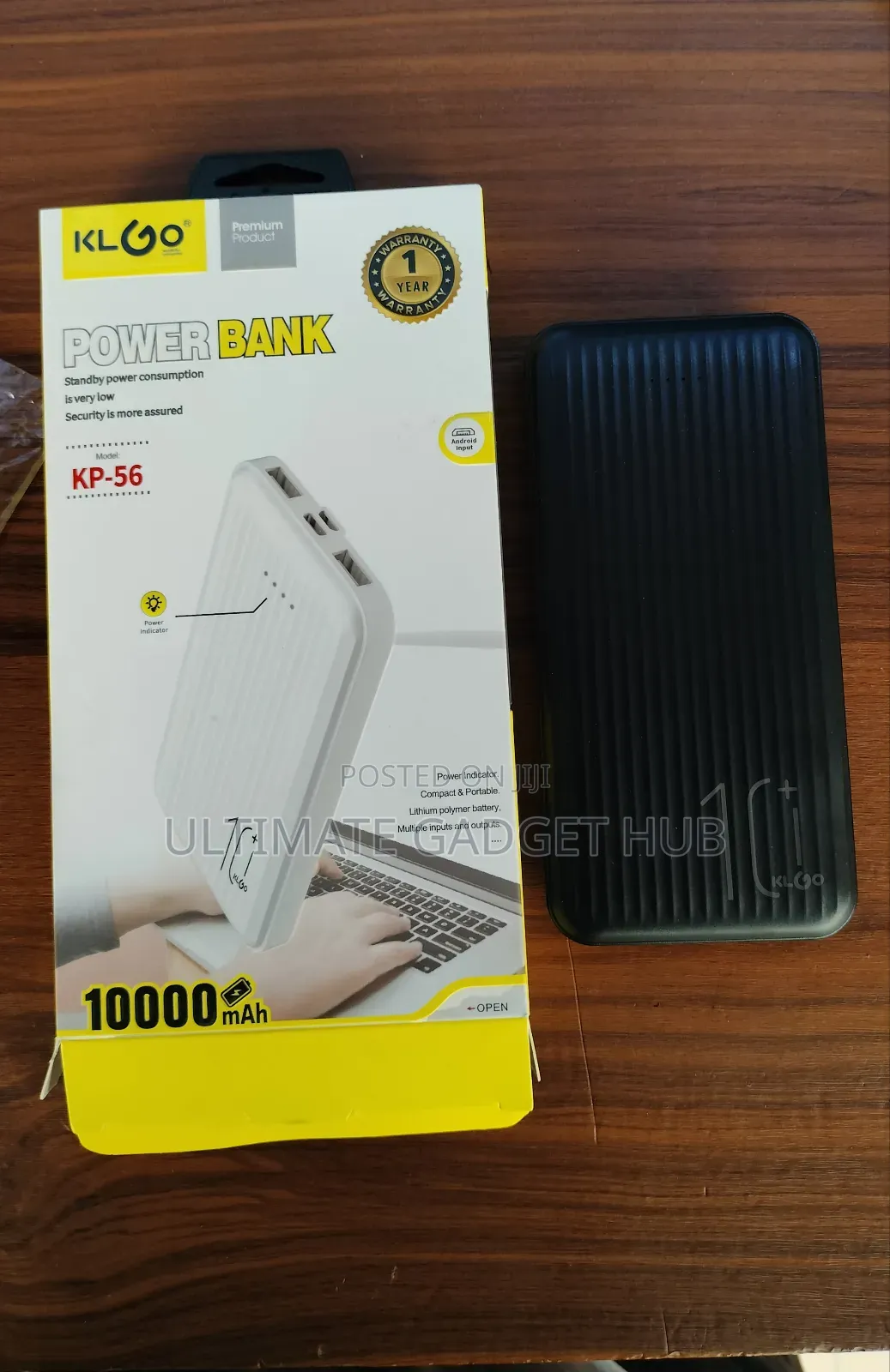 Power Bank(10000mah)Klgo