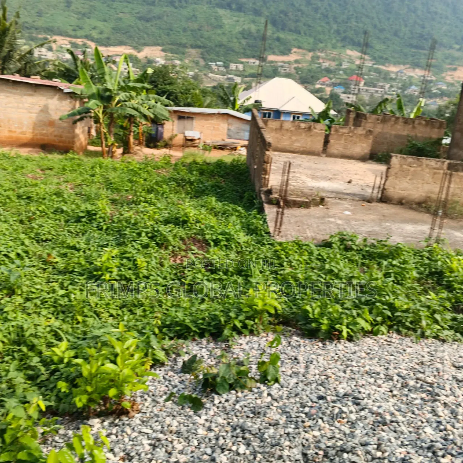 Land With 3 Bedrm at Pokuase. Katarpor. Egb