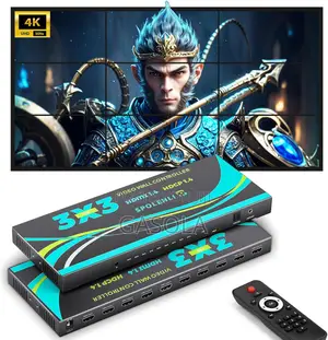 3 X 3 Videowall Controller Splicer