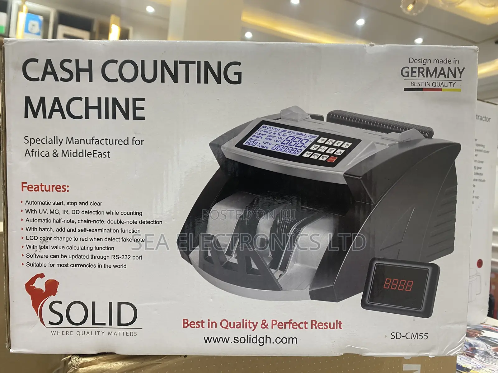 Money Cash Counting Machine