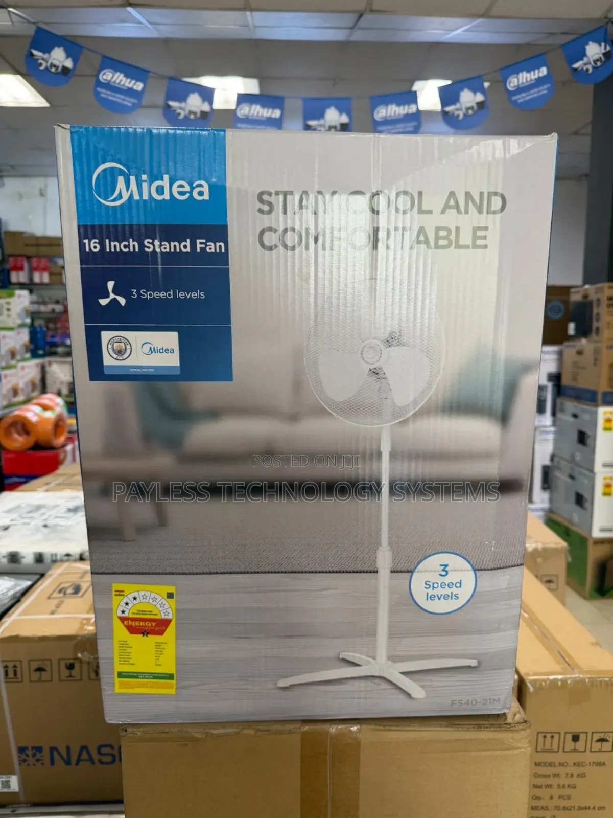 Midea 16 Inches Floor Stand Fan Fs40-21m