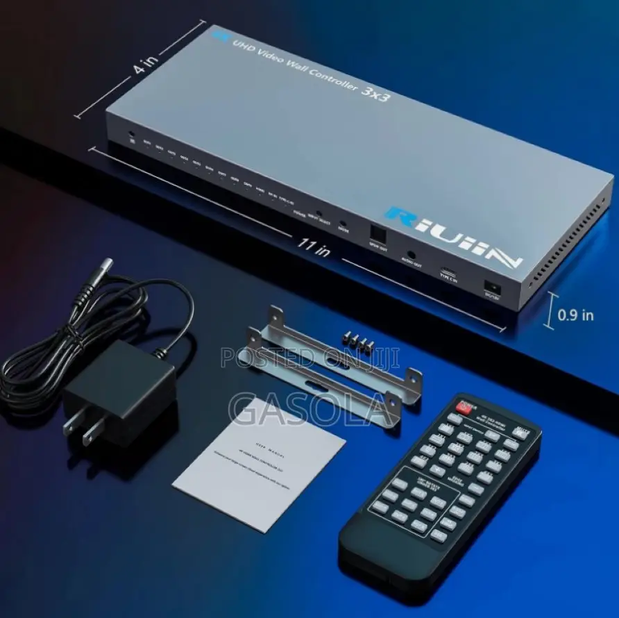 3 X 3 Video Wall Controller