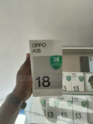 New Oppo A18 64 GB Black