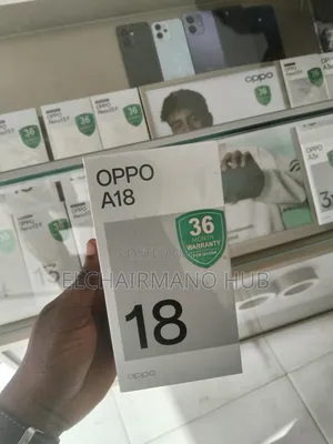 New Oppo A18 128 GB Black