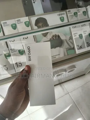 New Oppo A18 128 GB Black