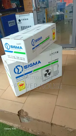 Sigma White Ac 1.5hp – Neat Design, Strong Cooling Sigma 1.5hp Ac