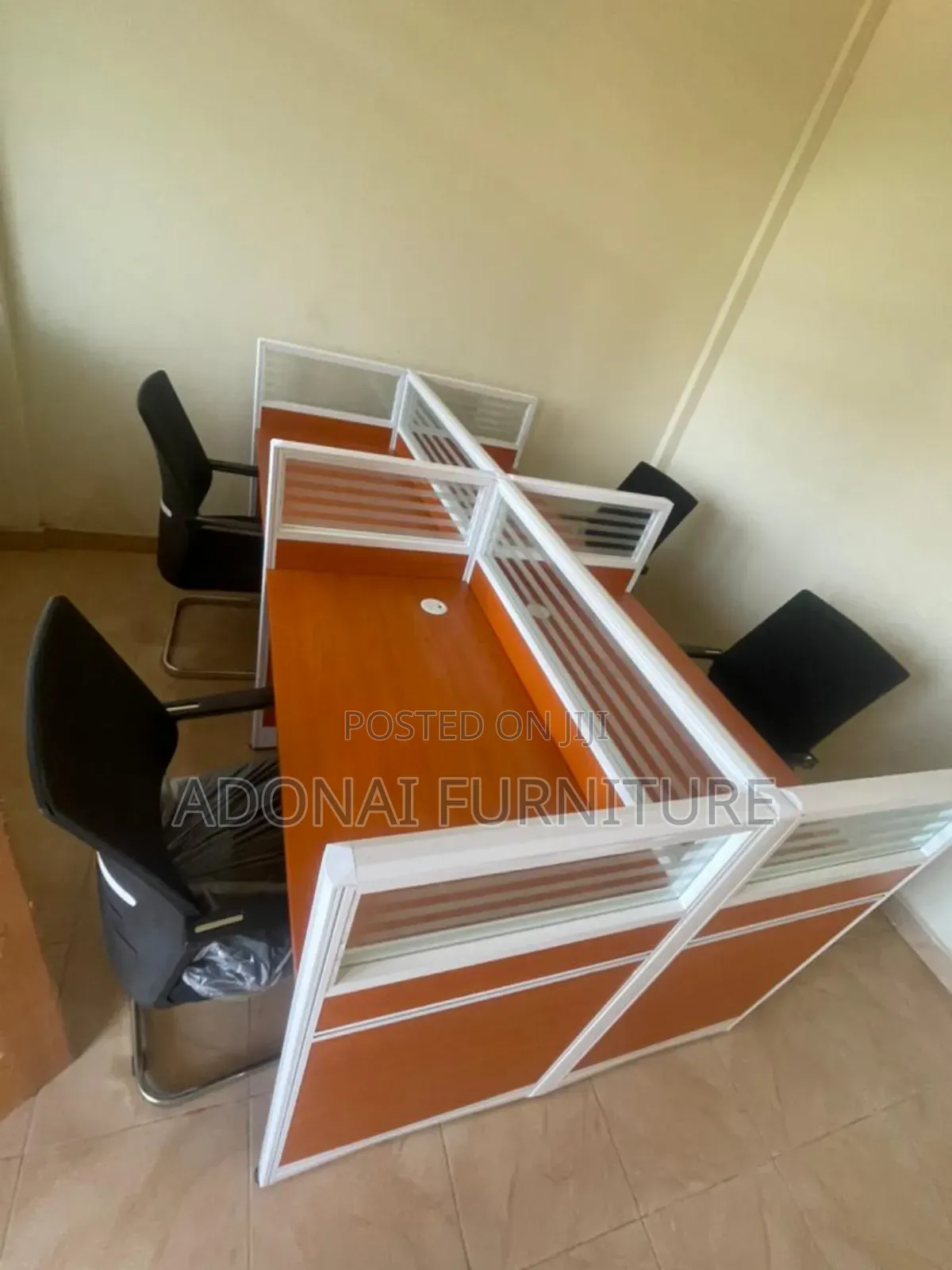 Office Workstation 4 in 1 (Brown)