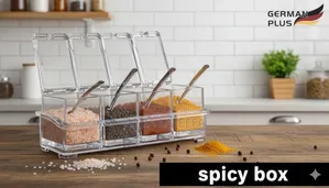 4 Compartment Spices Rack