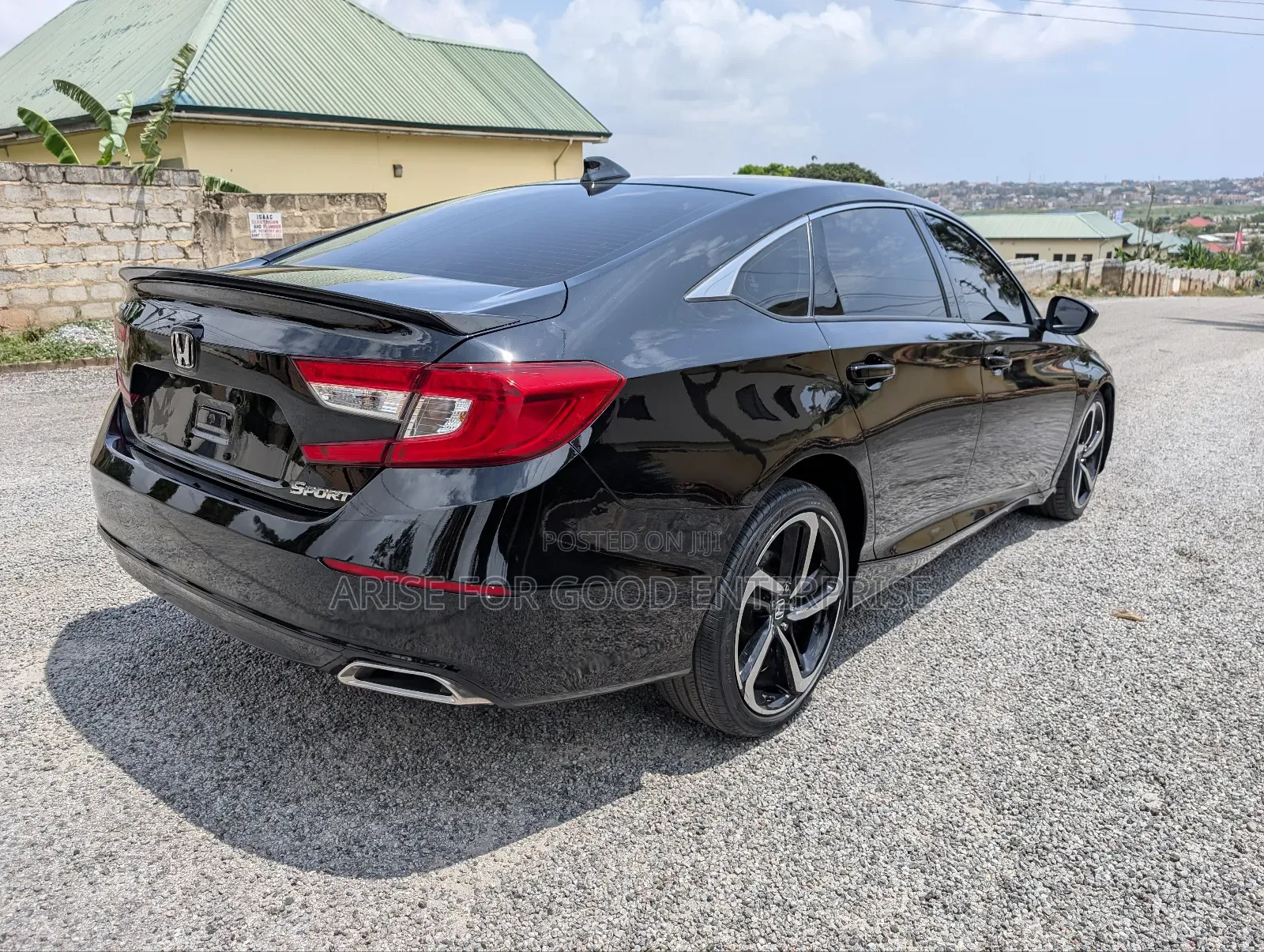 Honda Accord Sport (2.0L 4cyl Turbo 10A) 2019 Black
