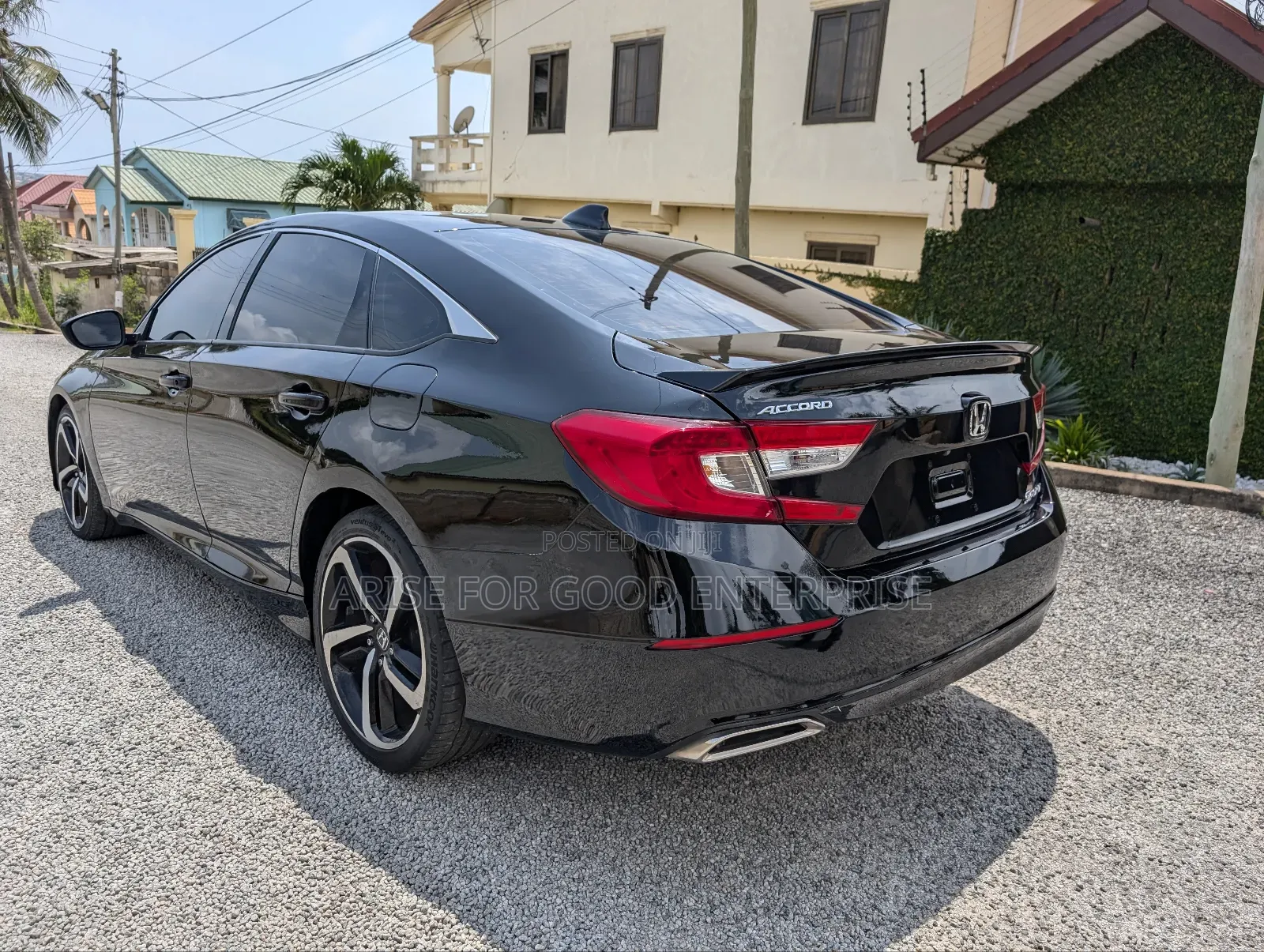 Honda Accord Sport (2.0L 4cyl Turbo 10A) 2019 Black