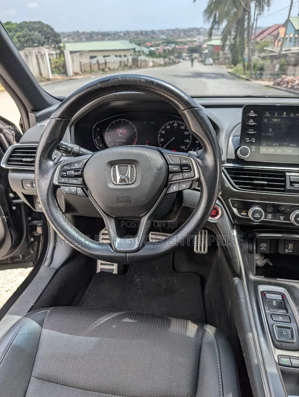 Honda Accord Sport (2.0L 4cyl Turbo 10A) 2019 Black