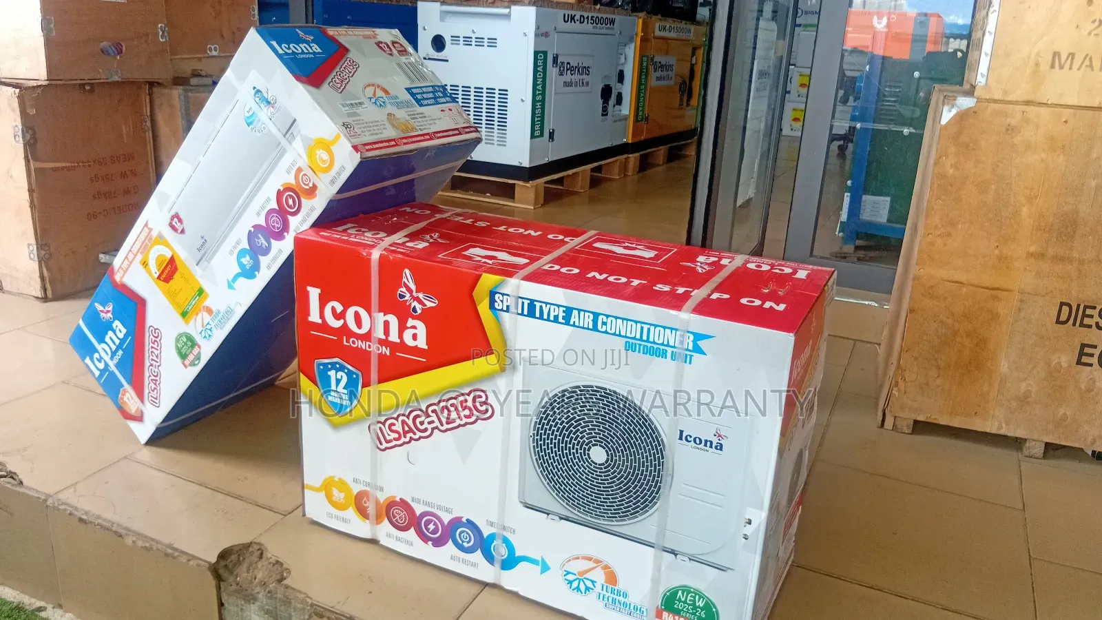 Brand New Icona 1.5hp Split Ac – Powerful Quiet Ac 1.5hp Icona