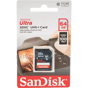Sandisk 64gb Ultra SDXC Uhs-1 Card