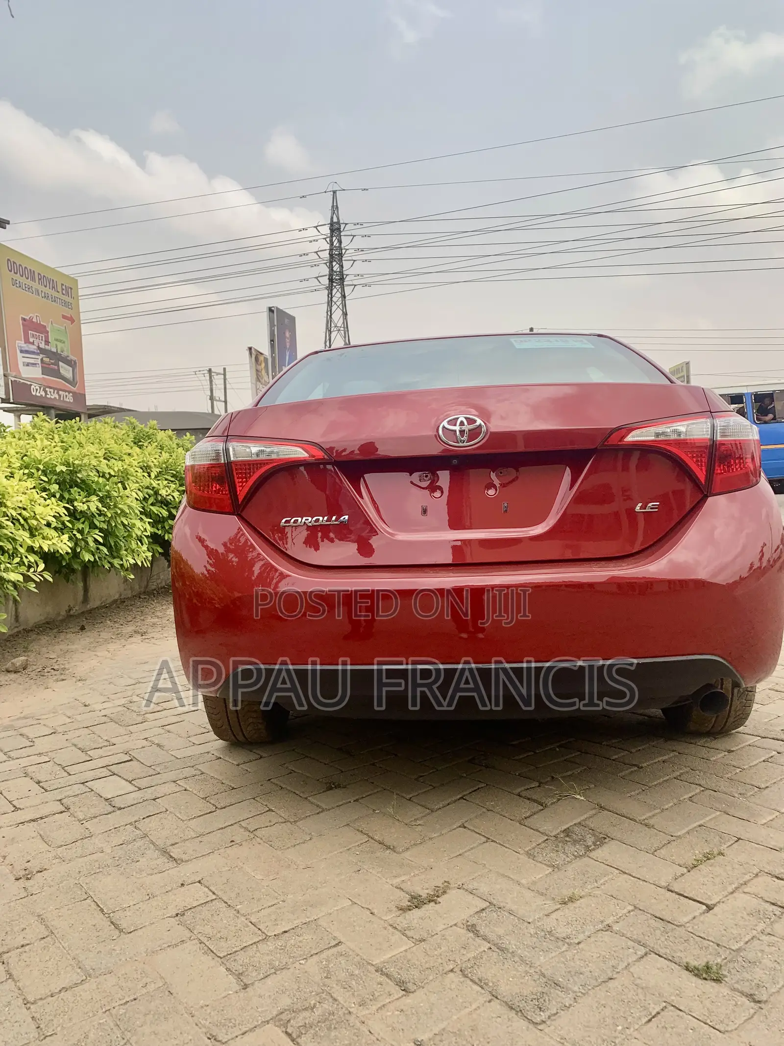 Toyota Corolla 2016 Red