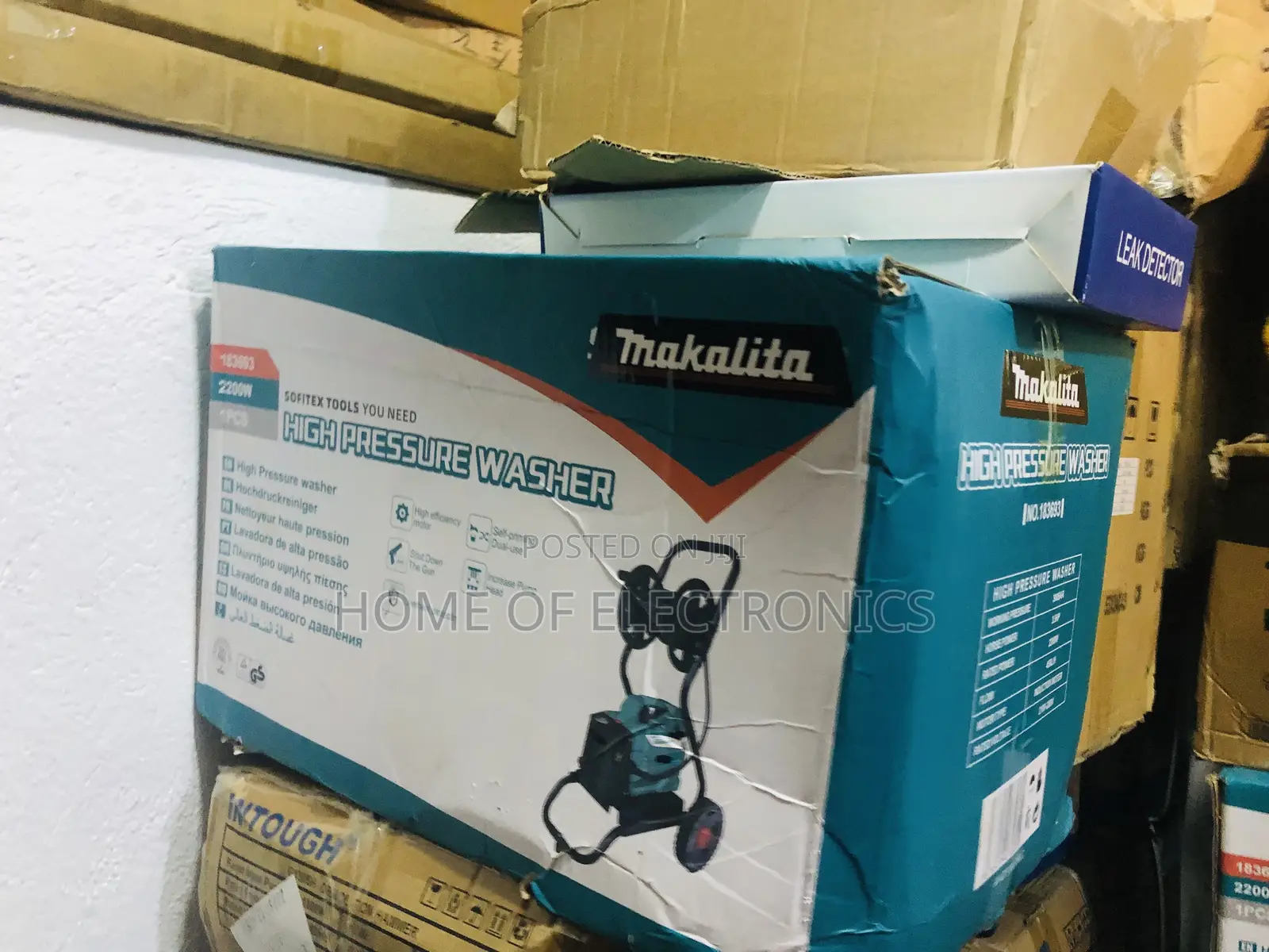 Fresh In Box Makalita 2000w High Pressure Car Wash Machine For Garage