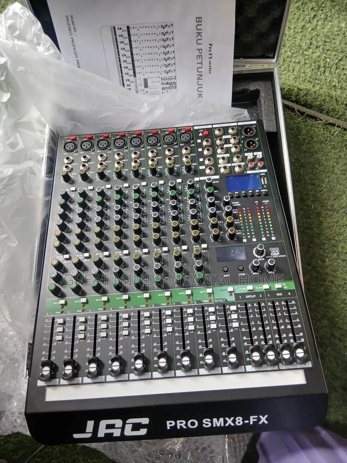 Jac Smx8 Channels Professional Mixer