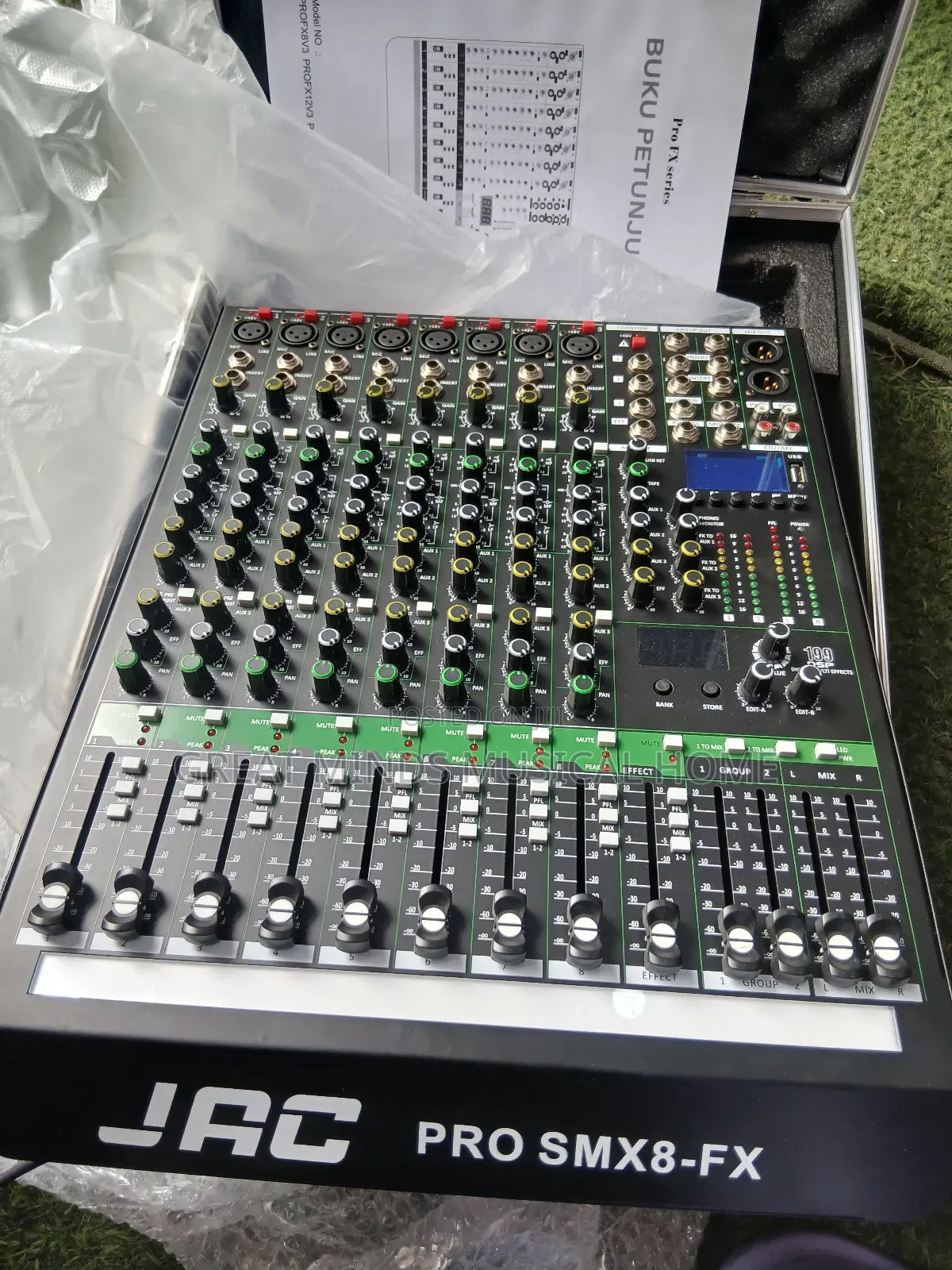 Jac Smx8 Channels Professional Mixer