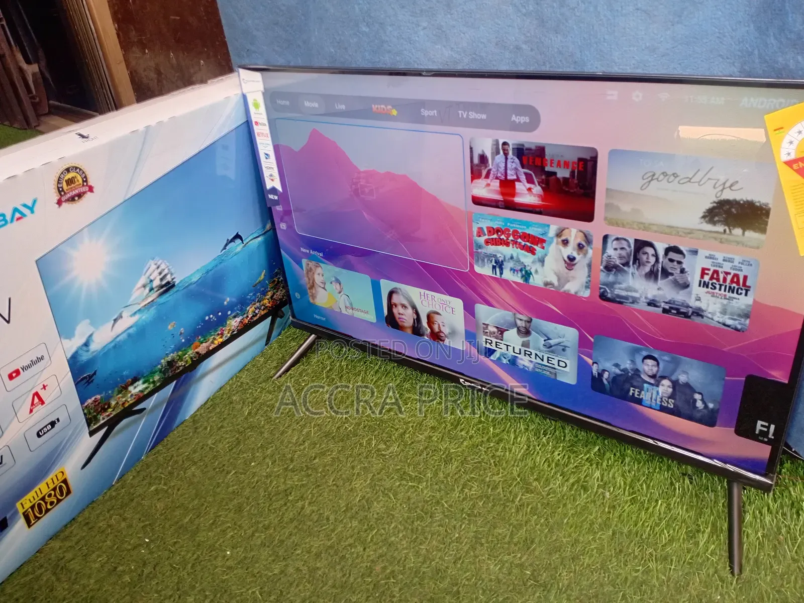 Luxury View Mount 32inches Dolphine Bay Smart 32inches Smart Tv