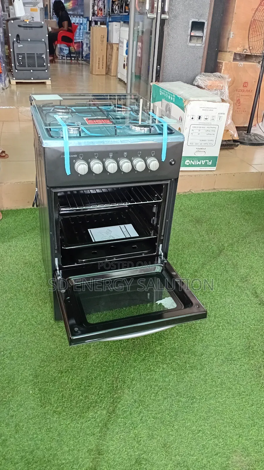 Volcano 50×50 – Pure Power Gas Stove Volcano Burner