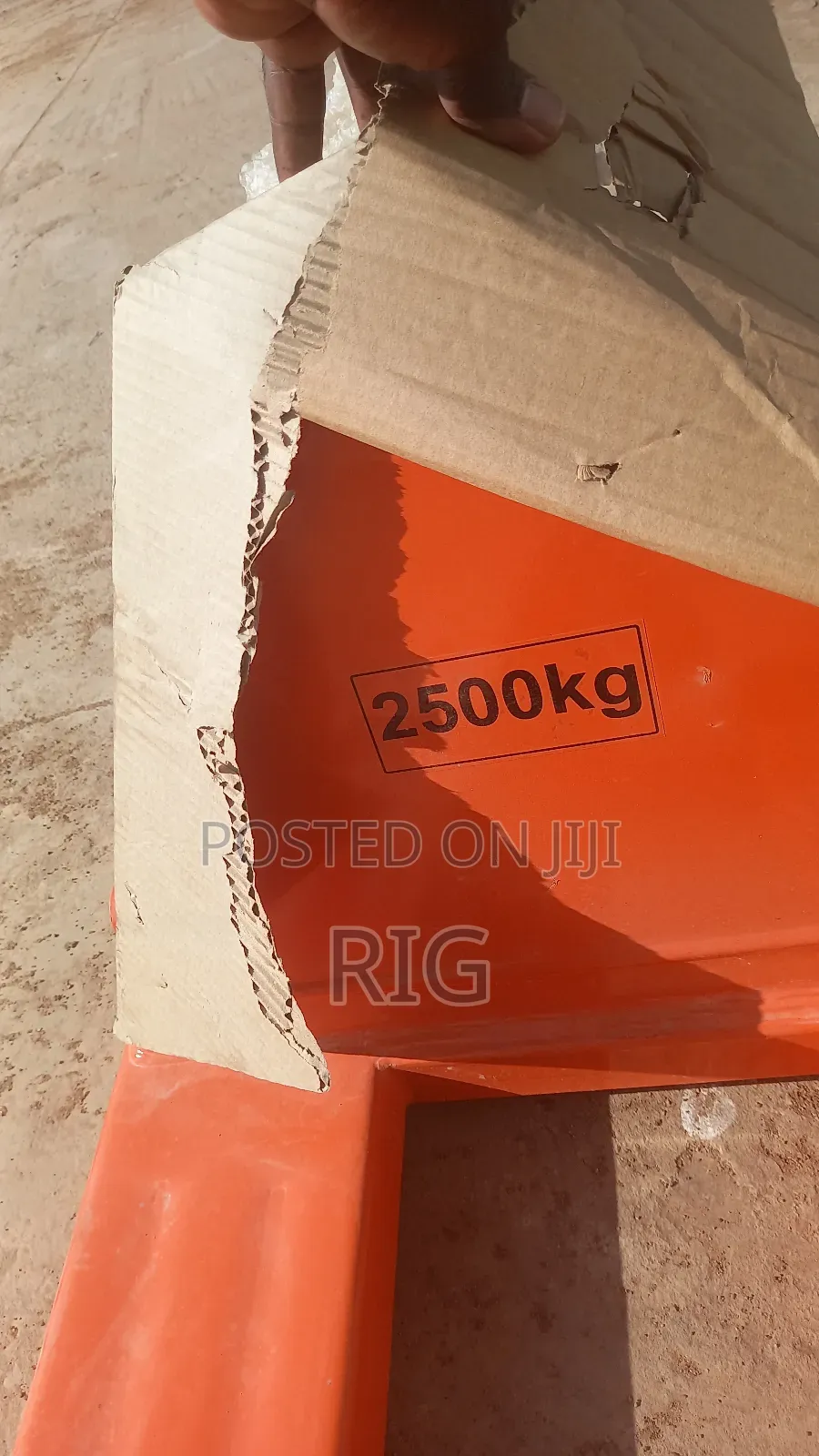 2,500kg Heavy Duty Manual Hydraulic Hand Lift Pallet Jack