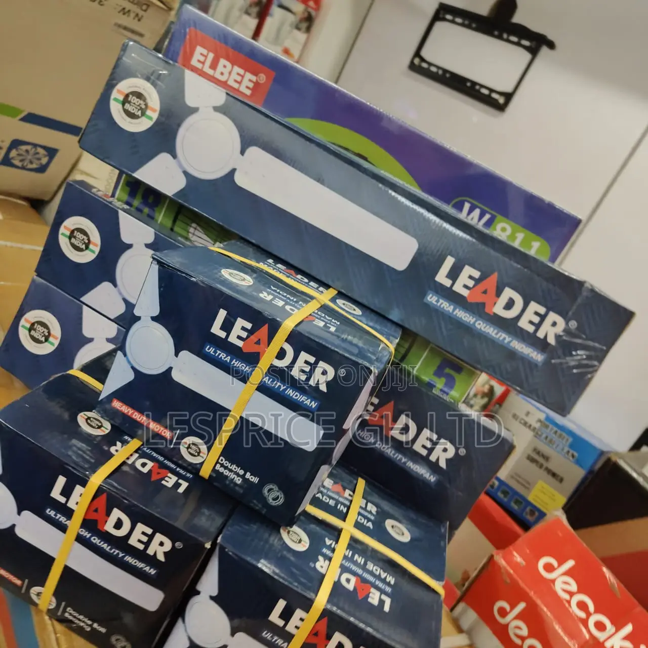 Durable But Affordable Leader Long Blade Fan