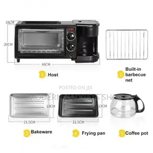 Oven + Frying Pan + Coffee Maker