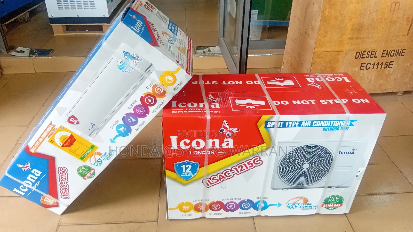 Ac 1.5hp Stay Cool With Icona 1.5hp Ac – Durable Performance