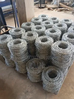 Galvanized Barbwire