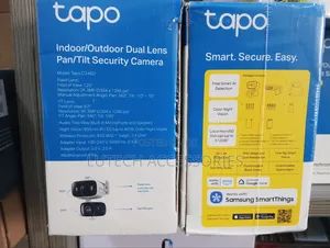 Tapo Indoor/Outdoor Dual Lens Pan/Tilt Security Camera (Tapo C246d)