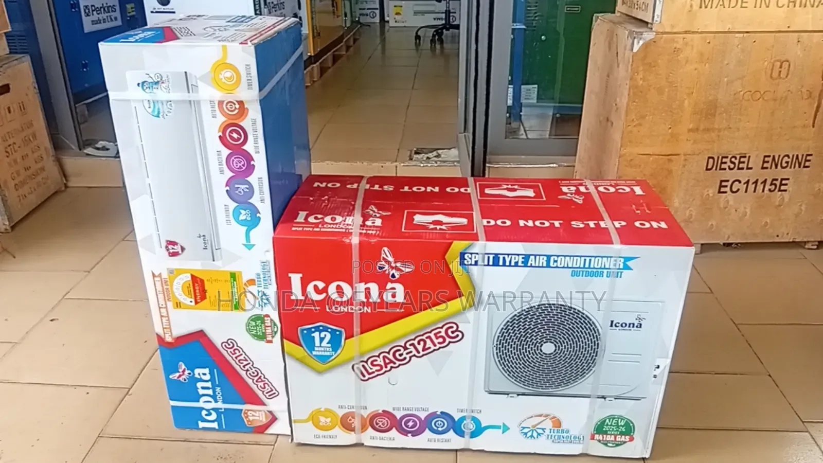 Icona 1.5hp Ac – Perfect for Room Shop Use