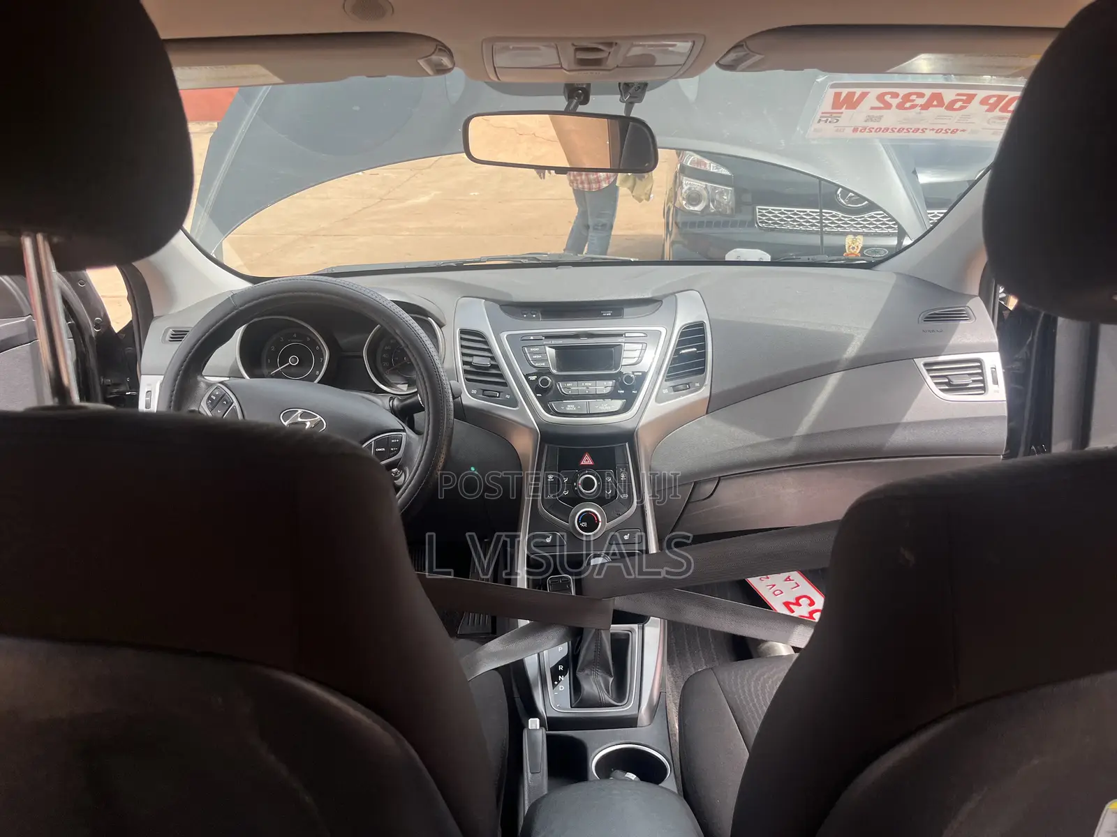Hyundai Elantra SE 4dr Sedan (1.8L 4cyl 6A) 2015 Black