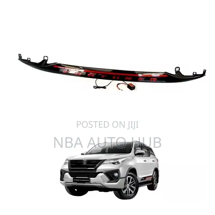 Toyota Fortuner Tail Gate Chrome Led Light