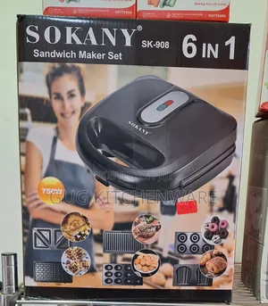 Sokany 6 In 1 Sandwich Maker
