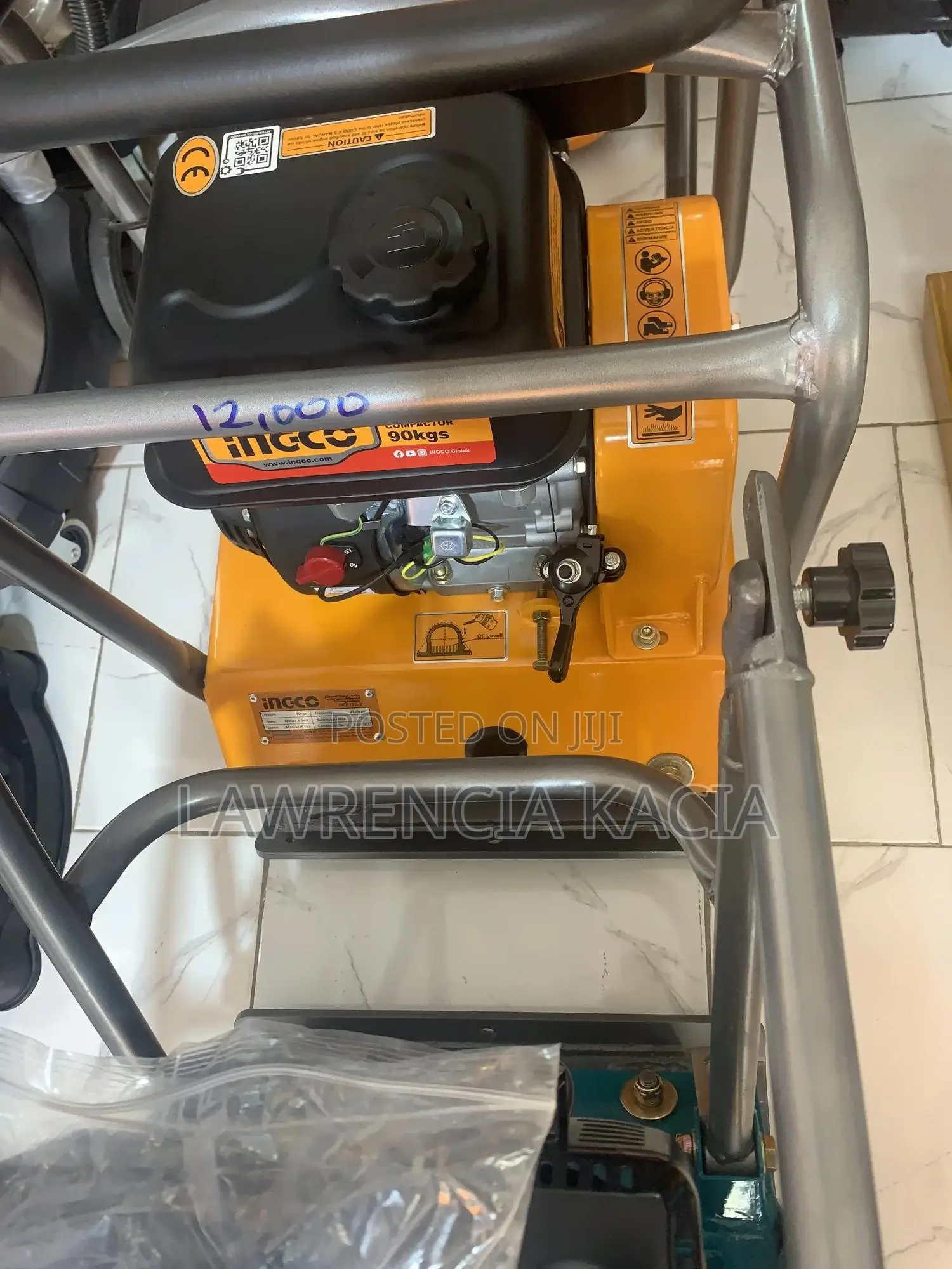 Gasoline Plate Compactor